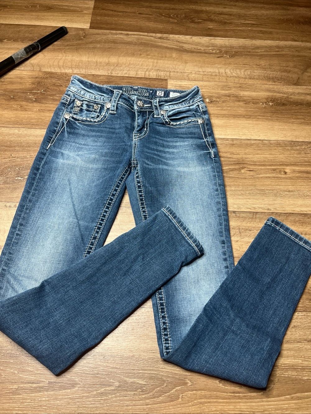 Miss Me Women's Jeans "Hailey Skinny"  Size 25X30  Style M3489S